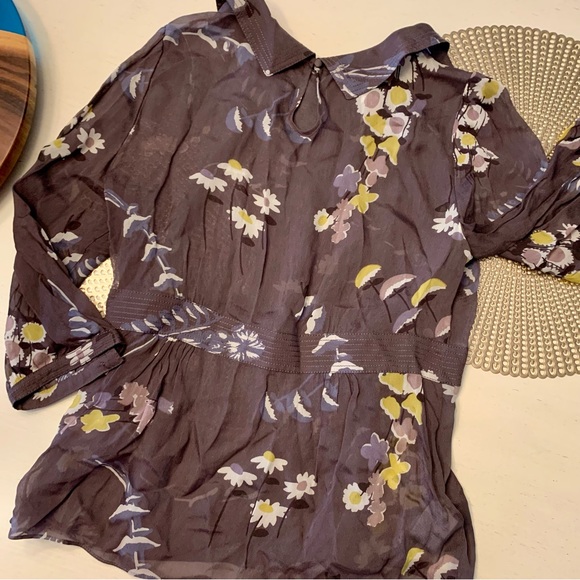 Boden sheer blouse - Picture 4 of 11